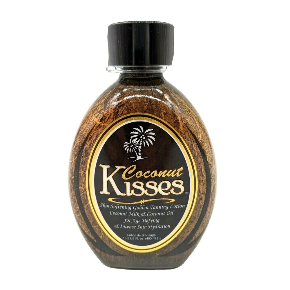 Ed Hardy Coconut Kisses Skin Softening Golden Tanning Lotion 13.5oz 400ml